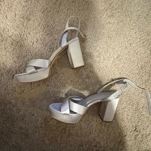 Elegant blueWomen's Block Heel Sandals